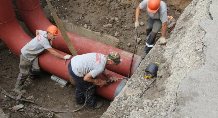 «Кулибины-самоделкины» оставили без горячей воды поселок Северный